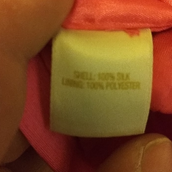 NWT KATE SPADE SILK FUCHSIA FLORAL TANK - Picture 9 of 9